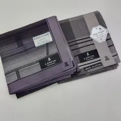 新品　LANVIN ハンカチ２枚セット