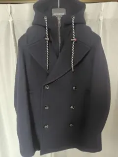 美品　EMPORIO ARMANI　Pコート　フード取り外し可能