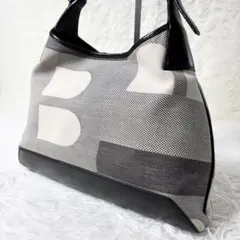 【極美品】BALLY バリー ワンショルダー 肩掛け Bロゴ キャンバス レザーのサムネイル