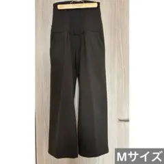アカチャンホンポ　マタニティパンツ　ズボン　Mサイズ　ワイドパンツ カーキ