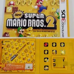 New Super Mario Bros. 2 ．3DS任天堂ハードケースのみ