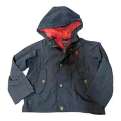 美品 POLO RALPH LAUREN キッズ フード付きジャケット ネイビーのサムネイル