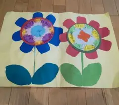 手作り貼り絵アート 太陽の花