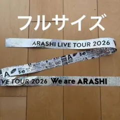 We are ARASHI 銀テープ