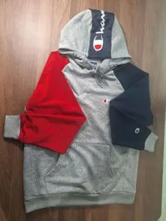 Champion カラーブロック パーカー M