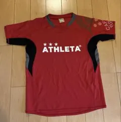 ATHLETA サッカーウェア レッド 160