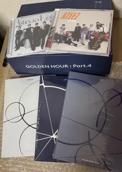 ATEEZ GOLDEN HOUR PART.4 3形態　未開封 CD など