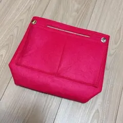 バッグインバッグ　ピンク　トートバッグのサムネイル