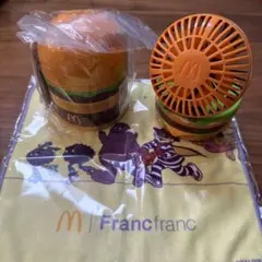 マクドナルド スープジャー　卓上扇風機　ハンドタオル　福袋