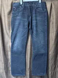 POLORALPH LAURENダークブルー ストレートデニム 30