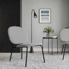 IKEA 椅子　GÄVLE ジェーブレ グレー チェア　1脚のサムネイル