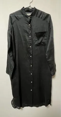 BLANC basque ラミー　シャツワンピース