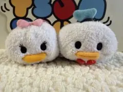 ディズニー ツムツム ぬいぐるみ ドナルド ＆ デイジー ミニ