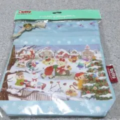 「ダッフィーのクリスマス」シリーズ 巾着袋