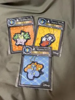 ディズニー Happyくじ I賞 ラバーチャーム 3つセット