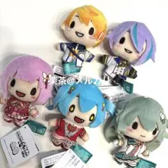 【プロセカ】ふわぷちマスコット　ワンダーランズ×ショウタイム　全5種コンプリート