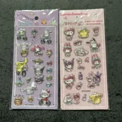 サンリオ　3Dシール ちゅるちゅる　2枚セット