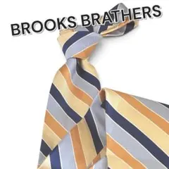 70224 Brooks Brothers シルクネクタイ　ストライプ　Aランク