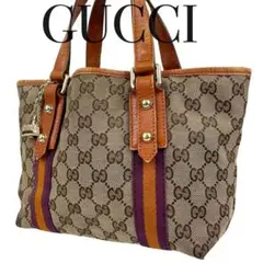 ✨良品　GUCCI グッチ　ハンドバッグ　シェリーライン　GG柄　139261