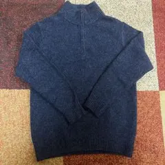 UNIQLO スフレヤーンハーフジップセーター