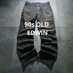 90s EDWIN Denim gimmick faded swag 日本製 - メルカリ