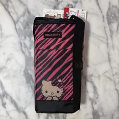 ハローキティ ゼブラ柄 保冷お買い物バッグ