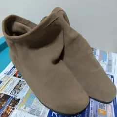 ショートブーツ スエード調 Mサイズ