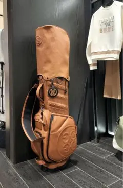 【大特価 】G/FORE ジーフォア キャディバッグ スタンド型 ブラウン G/FORE ジーフォア キャディバッグ ゴルフバッグ スタンド式 9