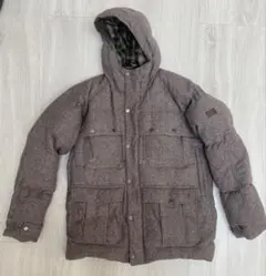 グリーン ダウンジャケット