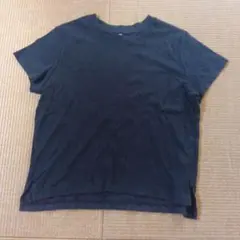 無地 ブラック Tシャツ 140サイズのサムネイル