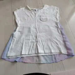 any FAM 猫ポケット Tシャツ 130