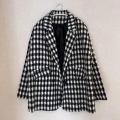 千鳥格子 テーラードジャケット