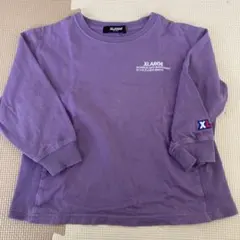 XLARGE パープル 長袖Tシャツ