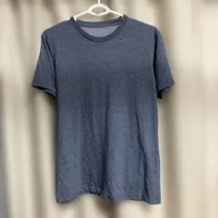 男女兼用M紺杢ユニクロTシャツ