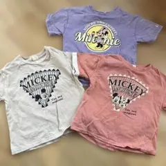 Disney Tシャツ 3枚セット ミッキー ミニーのサムネイル