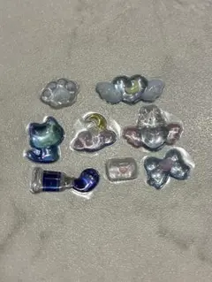 正規品 よるねこボンボン みずいろボンボンドロップシールおすそ分け