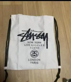 ステューシー　ナップサック 白