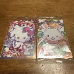 サンリオキャラクターズ カード チャーミーキティ ウィッシュミーメル 2枚セットのサムネイル