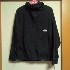 THE NORTH FACE ハーフジップ ナイロンジャケット ブラック