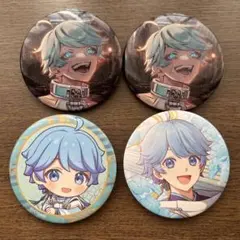 いれいすhotoke缶バッジ4個セット