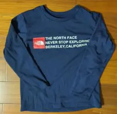 THE NORTH FACE 長袖Tシャツ 130cm ネイビー