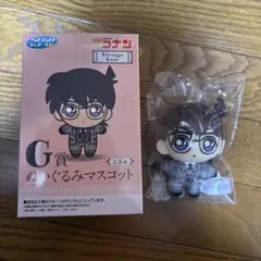 コナン一番くじ　G賞　ぬいぐるみマスコット　江戸川コナン