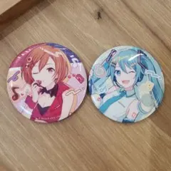 初音ミク・MEIKO 缶バッジ2個セット