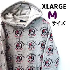美品 エクストララージ XLARGE ビッグロゴ デカロゴ 裏毛 パーカー