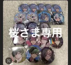 アニメキャラクター 缶バッジ なつ　すちらん