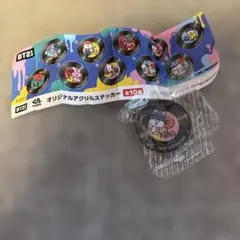 くら寿司　BT21 オリジナルアクリルステッカー MANG