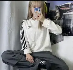 アディダス　オリジナルス　リンガー　ロンＴ