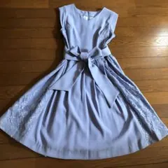 お値下げ‼️ パーティ ドレス 結婚式 イベント水色 ドレス