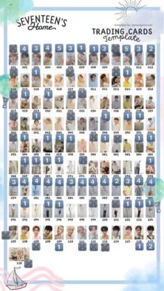 SEVENTEEN セブチ 2022 SEVENTEEN's HOME トレカ