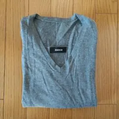 ZUCCA ズッカ☆ロング ニット / Ｖネックセーター